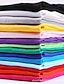 Χαμηλού Κόστους Ανδρικά μπλουζάκια casual-Ανδρικά Μπλουζάκι Συμπαγές Χρώμα Στρογγυλή Λαιμόκοψη Καθημερινά Ρούχα Ρούχα Κλασσικό &amp; Διαχρονικό
