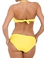 economico Bikini-Per donna Normale Costumi da bagno Bikini Costume da bagno 2 pezzi Liscio Abbigliamento mare Estate Costumi da bagno
