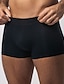 cheap Men&#039;s Boxers Underwear-Men&#039;s 6 Pack Boxer Briefs Underwear Brief Underwear Boxer Shorts Cotton Breathable Plain Black