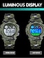 preiswerte Quarz-Uhren-digitaluhr für analog digital mode wasser kinder led elektronische digitaluhr stoppuhr uhrzeit kinder sportuhren 30m wasserdichte armbanduhr für jungen