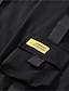 cheap Cargo Pants-Men's Cargo Pants Cargo Trousers Joggers Trousers Cropped Pants Drawstring Elastic Waist Multi Pocket Letter Comfort Wearable Casual Daily Holiday Sports Fashion Black Green