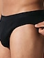 cheap Men&#039;s Briefs Underwear-Men&#039;s 6 Pack Underwear Briefs Organic Cotton Breathable Plain Multi color