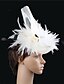 cheap Fascinators-Fascinators Tulle Kentucky Derby Horse Race Lady British With Feather Headpiece Headwear