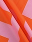 billiga tryck skjortklänningar-skjortklänning för kvinnor bodycon omlottklänning maxi lång klänning utomhus dagligt polyester mode boho skjorta krage rynkad delad långärmad sommar höst vår 2023 normal passform lila orange grön