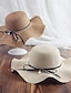 cheap Women&#039;s Hats-Beige Color New Simple Foldable Wide Brim Floppy Girls Straw Hat Sun Hat Beach Women Summer Hat UV Protect Travel Cap Lady Cap Female