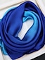 preiswerte Schals für Damen-farbverlauf 70 * 70 cm schal hijab frauen quadrat wickel schal kopf hals abdeckung glattes haar krawatte band strand hijab weibliches foulard