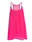 cheap Super Sale-Women&#039;s Strap Dress Mini Dress fluorescent green Black White Pure Color Sleeveless Summer Spring Casual 2023 S M L XL XXL XXXL