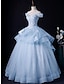Χαμηλού Κόστους Βραδινά Φορέματα-Βραδινή τουαλέτα Βραδινά φορέματα Μινιμαλιστική Φόρεμα Επίσημο Επισκέπτης γάμου Μακρύ Αμάνικο Ώμοι Έξω Τούλι Εξώπλατο με Πλισέ Διακοσμητικά Επιράμματα 2024