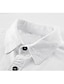 preiswerte Arbeitshemden für Herren-Herren Hemd Knopfhemd Cargo-Shirt Lässiges Hemd Schwarz Weiß Kaki Armeegrün Dunkelblau Langarm Buchstabe Grafik-Drucke Umlegekragen Täglich Urlaub Vordertasche Bekleidung Modisch Brautkleider