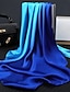billige Kvindetørklæder-gradient farve 70*70cm tørklæde hijab kvinder firkantet wrap sjal hoved halsbetræk almindeligt hår slips bånd strand hijab kvinde foulard