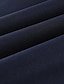 baratos polo clássico-Homens Camiseta Polo Camisa de golfe Casual Diário Colarinho polo Clássico Manga Curta Leve Xadrez Patchwork Todas as Estações Normal Azul Claro Preto Branco Vermelho Azul Marinha Cinzento Claro