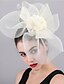 cheap Fascinators-Fascinators Tulle Wedding Kentucky Derby Elegant Lady With Floral Headpiece Headwear