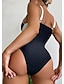 preiswerte Einteilige Badeanzüge-Damen Normal Badeanzug Ein Stück Kurze Hosen Bademode Bauchkontrolle Print Graphic Strandbekleidung Sommer Badeanzüge