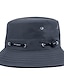 cheap Men&#039;s Hats-Men&#039;s Bucket Hat Black White Polycotton Streetwear Stylish Casual Daily Outdoor clothing Holiday Plain Sunscreen