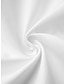 abordables vestidos sencillos-Mujer Vestido blanco Vestido de Camisa Vestido de Columpio Vestido Midi Formal Exterior Oficina Poliéster Clásico Formal Cuello Camisero Frunce Botón Manga Larga Verano Primavera Holgado Color puro