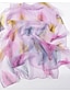 preiswerte Schals für Damen-1 stücke farbige blätter frauen elegante chiffon georgette bandana schal sommer strand reise sonnenschutz dünne weiche hijab