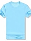billiga Casual T-shirts för män-Herr T-shirt Ensfärgat Rund hals Dagliga kläder Kläder Klassisk &amp; Tidlös