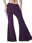 cheap Belly Dancewear-Belly Dance Pants Pure Color Ruffle Women&#039;s Training Crystal Cotton