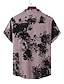 preiswerte Sommer-Hawaii-Hemden für Herren-Herren Hemd Knopfhemd Lässiges Hemd Sommerhemd Strandhemd Schwarz Weiß Leicht Braun Rot Kaki Kurzarm Graphic Umlegekragen Täglich Urlaub Bedruckt Bekleidung Hawaiianisch Stilvoll Klassisch