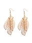 cheap Earrings-Women&#039;s Earrings Fashion Outdoor Leaf Earring