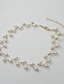 cheap Trendy Jewelry-1PC Choker Necklace For Women&#039;s Pearl White Wedding Daily Alloy Classic