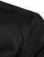 billiga Businessskjortor för män-Herr Skjorta Button Down skjorta Svart Långärmad Slät Nedvikt Vår &amp; Höst Bröllop Kontor &amp; Karriär Kläder Grundläggande