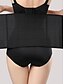 cheap Corsets-Women&#039;s Plus Size Shapewear Waist Trainer Body Shaper Pure Color Sport Simple Casual Home Daily Going out Polyester Breathable Summer Spring Black White