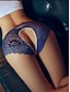 cheap Sexy Lingerie-Women&#039;s Sexy Lingerie Panties Pure Color Fashion Hot Comfort Bed Date Vacation Lace Breathable Summer Spring Light Pink Black