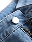 baratos Jeans Masculino-Homens Jeans Calças Calças jeans Bolsos Tecido Conforto Respirável Ao ar livre Diário Para Noite Denim Moda Casual Azul Claro