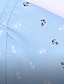 economico Camicie eleganti da uomo-Per uomo Camicie Rosa chiaro Blu chiaro Nero A quadri / A righe / Chevron Collo ripiegabile Primavera estate Per tutte le stagioni Matrimonio Ufficio e carriera Abbigliamento