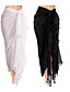 cheap Midi Skirts-Women&#039;s Swimwear Long Skirt Asymmetrical Polyester Black White Red Blue Skirts Tassel Fringe Beach Wear Swimsuit Bottoms Vacation Beach S M