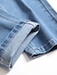 رخيصةأون جينز رجالي-رجالي جينزات بنطلونات سراويل جينز جيب 平织 راحة متنفس الأماكن المفتوحة مناسب للبس اليومي مناسب للخارج الدنيم موضة كاجوال أزرق فاتح