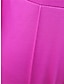 cheap Party Jumpsuits-Women&#039;s Jumpsuit High Waist Solid Color V Neck Elegant Wedding Party Regular Fit Long Sleeve Blue Fuchsia Green S M L Spring