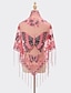 billige Kvindetørklæder-forår sommer blød kvast dekorere hovedtørklæde ensfarvede sommerfugl mesh hijabs tørklæde kvinder sjal til fest ven gave