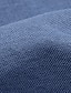 economico Camicie eleganti da uomo-Per uomo Camicie Camicia Oxford Giallo Chiaro Blu chiaro Bianco Manica lunga Righe e Plaid Collo ripiegabile Primavera &amp; Autunno Matrimonio Ufficio e carriera Abbigliamento