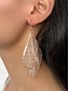 abordables Boucles d&#039;oreilles-Femme Boucles d&#039;oreille Mode Extérieur Feuille Boucle d&#039;oreille