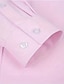 Χαμηλού Κόστους Ανδρικά πουκάμισα-Ανδρικά Πουκάμισο Επίσημο Πουκάμισο Πουκάμισο με κουμπιά Ροζ Ανοικτό Μαύρο Λευκό Μακρυμάνικο Σκέτο Απορρίπτω Άνοιξη &amp; Χειμώνας Γάμου Γραφείο &amp; Καριέρα Ρούχα Βασικό