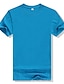 Χαμηλού Κόστους Ανδρικά μπλουζάκια casual-Ανδρικά Μπλουζάκι Συμπαγές / Απλό χρώμα Στρογγυλή Λαιμόκοψη Causal Καθημερινά Κοντομάνικο Αγνό Χρώμα Ρούχα Βασικό Βαμβάκι Υπαίθριο Καθημερινό