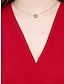 preiswerte schlichte Kleider-Damen Maxikleid Weißes Kleid Casual kleid Chiffon-Kleid Einfarbig Brautkleider schlicht Reifen Outdoor Täglich Wochenende Rüschen Kurzarm V Ausschnitt Kleid Regular Fit Weiß Rosa Rote Sommer Frühling