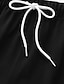 abordables Conjuntos de camisetas de hombre-Hombre Pantalones cortos con cordón en la cintura y camiseta Trajes de 2 piezas Bloque de color A Rayas Cuello redondo Casual Ropa Cotidiana Manga Corta 2 Piezas Ropa Moda Deportes Casual