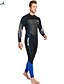 cheap Wetsuits &amp; Diving Suits-Dive&amp;Sail Women&#039;s Full Wetsuit 3mm SCR Neoprene Diving Suit Thermal Warm UPF50+ Quick Dry High Elasticity Long Sleeve Full Body Back Zip - Swimming Diving Surfing Scuba Patchwork Summer Spring Winter
