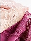 billige Sexy undertøy-Dame Sexy undertøy Trusser Ren farge Kjærester Varmt Hjem Seng Valentinsdag Issilke (syntetisk) Pustende Hull Sommer Vår Svart Rosa