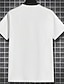 お買い得  メンズグラフィックTシャツ-グラフィック おもちゃのクマ ブラック ホワイト イエロー Tシャツ カジュアルスタイル 男性用 グラフィック 65％ポリエステル35％コットン シャツ シャツ 半袖 快適なTシャツ アウトドア 日常 春夏 ファッションデザイナーの衣類 S M L XL 2XL 3XL