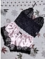 levne Dámské noční prádlo-dámské pyžamové soupravy top a kalhot 2 ks čisté barvy móda horké ležérní domácí denní postel satén prodyšná ramínka pásek bez rukávů top šortky bez zad léto jaro černá růžová