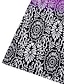 cheap Print Dresses-Women&#039;s Casual Dress Geometric Tie Dye Print Boat Neck Mini Dress Casual Daily Sleeveless Loose Fit Yellow Pink Purple Summer Spring S M L XL 2XL