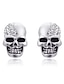 cheap Earrings-1 Pair Stud Earrings For Women&#039;s Daily Festival Alloy Classic Skull