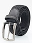 cheap Men&#039;s Belt-Men&#039;s Belt Simple Casual Polyester Stretch Knit Buckle Belt Fashionable Gift For Boyfriend And Father