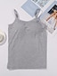 ieftine Bluze &amp; Camisole Damă-Pentru femei Bluză Capital Simplu Casual De Bază Fără manșon În U Negru