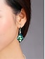 abordables Boucles d&#039;oreilles-Femme Boucles d&#039;oreille Mode Extérieur Couleur monochrome Boucle d&#039;oreille