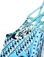 halpa Kuvioidut mekot-Naisten Rento mekko Mini mekko Sininen Hihaton Painettu Painettu Kevät Kesä Niskalenkki Vapaa-aika 2023 S M L XL XXL 3XL